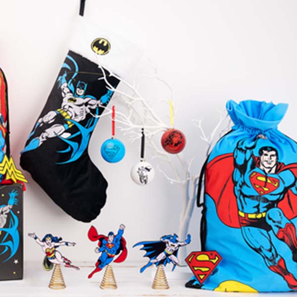DC comics batman and superman gifts for children